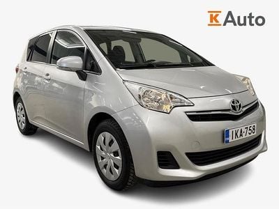 Käytetty Toyota Verso-S Sol 99 HP (72 kW) 2011 Hopea Tila-auto