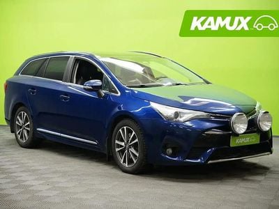 Sininen Käytetty 2015 Toyota Avensis Premium Farmari | 15 490 € (Kallis)