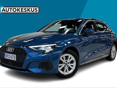 Sininen Käytetty 2021 Audi A3 Sportback Business Viistoperä | 23 290 € (Kallis)