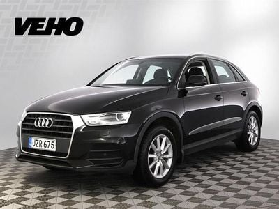 Käytetty Audi Q3 Business 150 HP (110 kW) 2017 Musta Katumaasturi