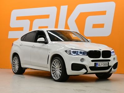 käytetty BMW X6 F16 xDrive30d A M-Sport ** Juuri tullut! / HIENO! / Muistipenkit / Nahkapenit / Tutkat / Ilmastointi **