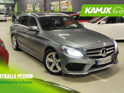 Hopea / harmaa Käytetty 2016 Mercedes C220 Premium Farmari | 20 900 € (Hieman kallis)