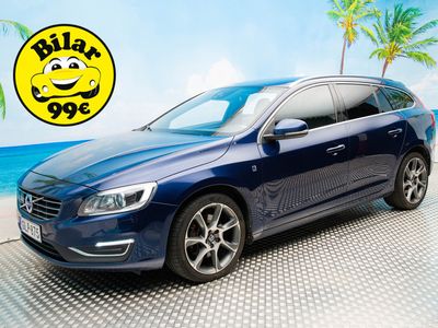 käytetty Volvo V60 D4 AWD Ocean Race Business aut / Särmä huoltohistoria / Väkivahvalla koneella / Hieno yksilö / Uudet talvirenkaat / - *0,49% KIINTEÄ KORKO!* -
