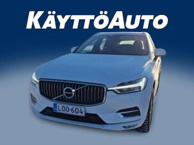 Crystal white met. Käytetty 2018 Volvo XC60 Inscription Katumaasturi | 41 900 € (Kallis)