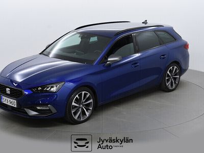 käytetty Seat Leon Sportstourer 1,5 eTSI 150 Hybrid FR DSG | 1-omistaja | Huippu siisti ja vähän ajettu | *** 3,99% Korkotarjous