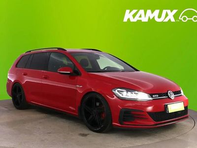 Käytetty VW Golf VII GTD 184 HP (135 kW) 2017 Punainen Farmari