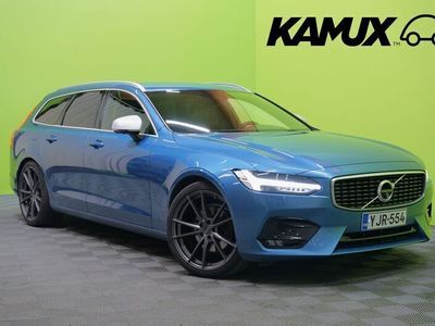 käytetty Volvo V90 D4 AWD R-Design aut / 360-kamera / PA-lisälämmitin / Autopilot ja adapt. vakkari / VOC