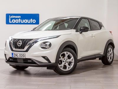 Valkoinen Käytetty 2020 Nissan Juke N-Connecta Katumaasturi | 16 990 € (Hieman kallis)