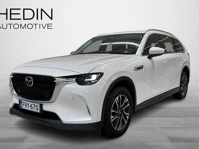 Valkoinen Käytetty 2024 Mazda CX-80 Exclusive-Line Katumaasturi | 54 350 €