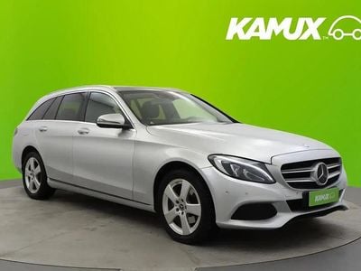 Hopea / harmaa Käytetty 2015 Mercedes C220 Business Farmari | 14 900 € (Perustarjous)