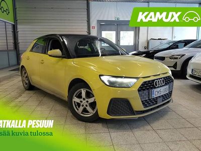 Käytetty Audi A1 Sportback Business 116 HP (85 kW) 2019 Keltainen / beige Viistoperä