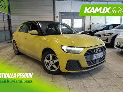Käytetty Audi A1 Sportback Business 116 HP (85 kW) 2019 Keltainen / beige Viistoperä