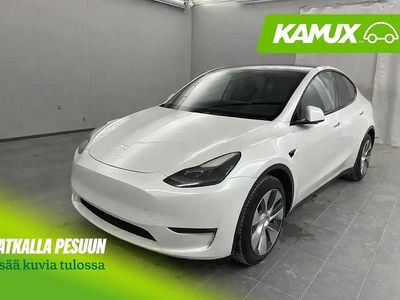 Käytetty Tesla Model Y Long Range AWD 378 kW (514 HP) 2022 Valkoinen Katumaasturi
