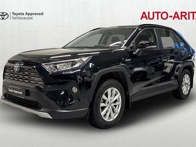 Käytetty Toyota RAV4 Hybrid Active 178 HP (130 kW) 2021 Musta Katumaasturi