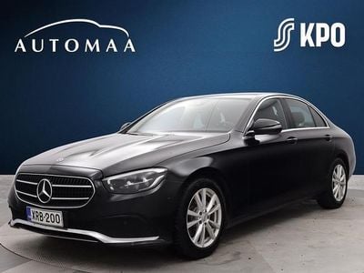 Käytetty Mercedes E200 Avantgarde 160 HP (117 kW) 2022 Musta Sedan