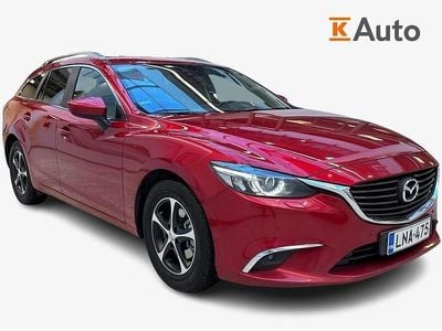 Käytetty Mazda 6 Edition 165 HP (121 kW) 2016 Punainen Farmari