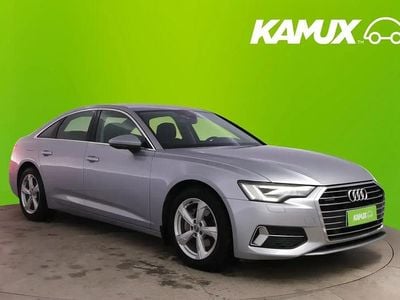 Käytetty Audi A6 Business 204 HP (150 kW) 2021 Hopea / harmaa Sedan