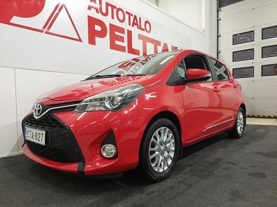 Punainen Käytetty 2015 Toyota Yaris Style Viistoperä | 13 940 € (Hieman kallis)