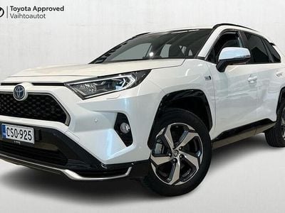 Valkoinen Käytetty 2021 Toyota RAV4 Hybrid Edition Katumaasturi | 41 900 € (Perustarjous)