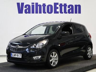 Käytetty Opel Karl Enjoy 75 HP (55 kW) 2016 Musta Viistoperä