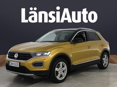 Keltainen Käytetty 2020 VW T-Roc Sportline Katumaasturi | 22 490 € (Perustarjous)