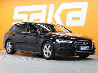 käytetty Audi A6 Avant S line Business Sport 2,0 TDI 140 kW ultra S tronic ** Merkkihuollettu! / Lisälämmitin / P.tutkat / Adapt. Led **