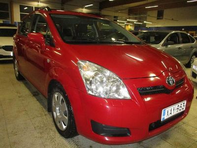 Käytetty Toyota Corolla Verso 110 HP (80 kW) 2008 Punainen Tila-auto