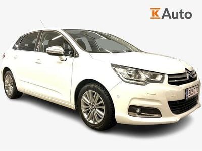 Valkoinen Käytetty 2015 Citroën C4 Intensive Viistoperä | 6 900 € (Kallis)