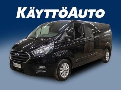 Met. musta Käytetty 2018 Ford Transit Custom Limited Van | 18 990 € (Hyvä tarjous)