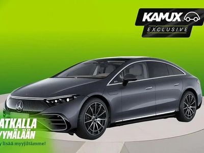 Käytetty Mercedes EQS580 AMG line 400 kW (544 HP) 2023 Hopea / harmaa Sedan