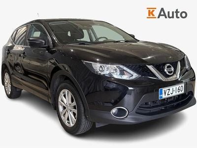 Käytetty Nissan Qashqai N-Connecta 116 HP (85 kW) 2017 Musta Katumaasturi