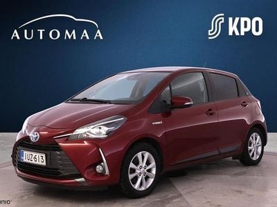Käytetty Toyota Yaris Hybrid Edition 73 HP (53 kW) 2020 Punainen Viistoperä