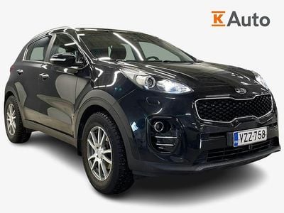 Käytetty Kia Sportage FIFA World Cup Edition 132 HP (97 kW) 2018 Musta Katumaasturi