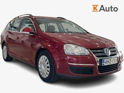 Käytetty VW Golf V Comfortline 122 HP (89 kW) 2009 Met. punainen Farmari