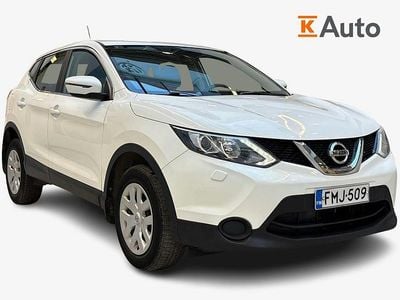 Käytetty Nissan Qashqai Visia 116 HP (85 kW) 2017 Valkoinen Katumaasturi