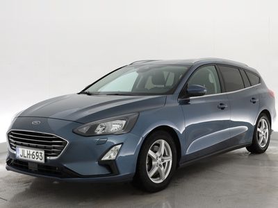 käytetty Ford Focus 1,0 EcoBoost 125hv M6 Titanium Wagon - **Vetokoukku, 1.om**