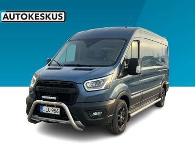 käytetty Ford Transit 350 2,0 TDCi 130 hv A6 Etuveto Trend L2H2, sis. ALV:n, Automaatti, Webasto kaukosäädöllä, Kamera, Vetokoukku...