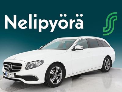 Käytetty Mercedes E200 Business 150 HP (110 kW) 2018 Musta Farmari