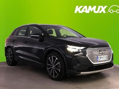 Musta Käytetty 2021 Audi Q4 e-tron Katumaasturi | 25 500 € (Hyvä tarjous)