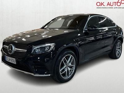 Käytetty Mercedes GLC350 Business 211 HP (155 kW) 2018 Musta Coupe - kaksiovinen