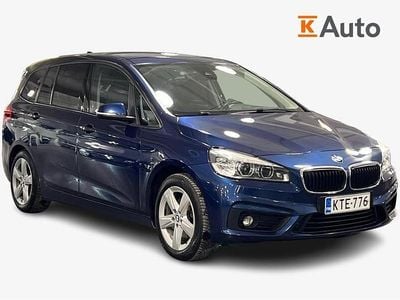 Käytetty BMW 218 Gran Tourer 150 HP (110 kW) 2018 Sininen Tila-auto