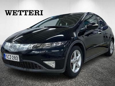 Musta Käytetty 2008 Honda Civic Sport Viistoperä | 6 890 € (Hieman kallis)