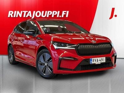 Käytetty Skoda Enyaq iV SportLine 132 kW (180 HP) 2023 Punainen Katumaasturi