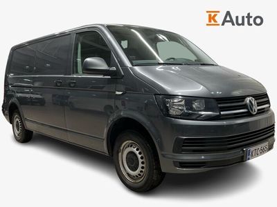 käytetty VW Transporter umpipakettiauto Pitkä 20 TDI 84 kW 3000kg PRO | Webasto | Koukku | Vakkari | Yksityiskäytöstä