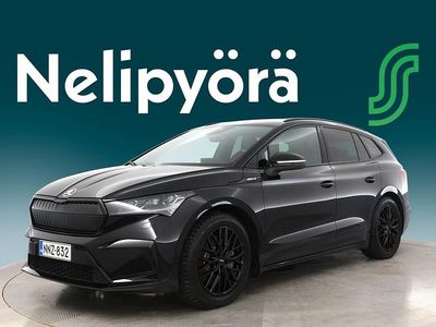 Musta Käytetty 2024 Skoda Enyaq iV Business Line Katumaasturi | 48 400 € (Kallis)