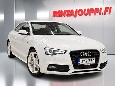Käytetty Audi A5 S-Line 224 HP (164 kW) 2014 Valkoinen Coupe - kaksiovinen