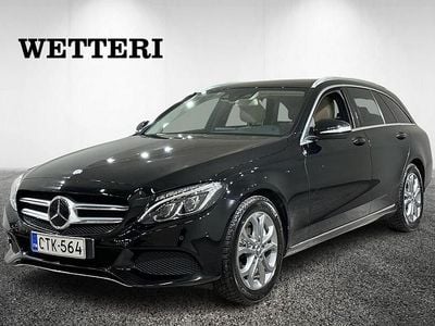 Musta Käytetty 2015 Mercedes C250 Business Farmari | 25 900 € (Kallis)