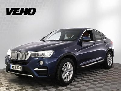 Käytetty BMW X4 Sport Line 190 HP (139 kW) 2016 Sininen Katumaasturi