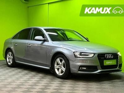 Käytetty Audi A4 S-Line 150 HP (110 kW) 2015 Hopea / harmaa Sedan