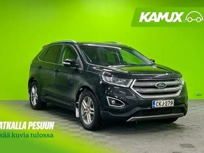 Käytetty Ford Edge Titanium 209 HP (153 kW) 2017 Musta Katumaasturi
